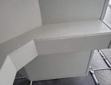 屋外階段塗装完了